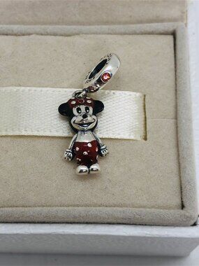 ✨🔥Pandora Disney Minnie Mouse Dangle Charm